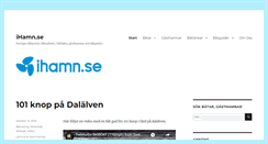 Desktop Screenshot of ihamn.se